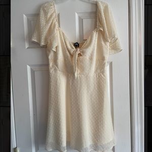 Lulu’s Brand New Yellow Mini Dress